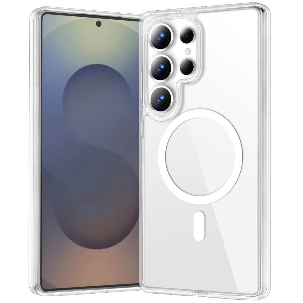 Clear Shockproof Case For Samsung Galaxy S25 Ultra. Anti-Yellowing Cover.